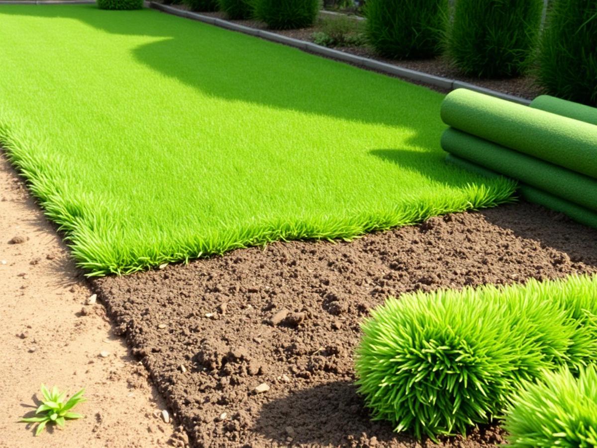 Graszoden en gazonaanleg