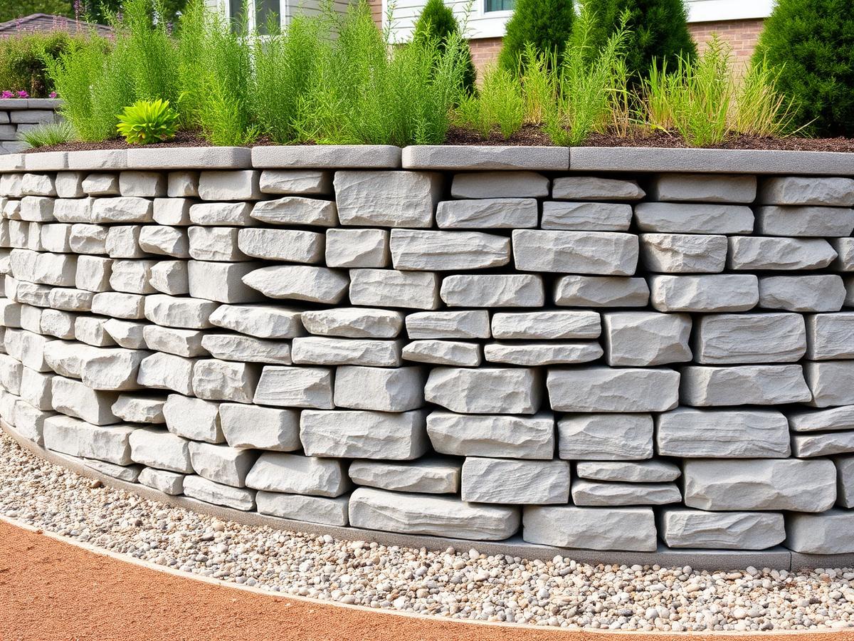 Steenmuren en tuinmuren